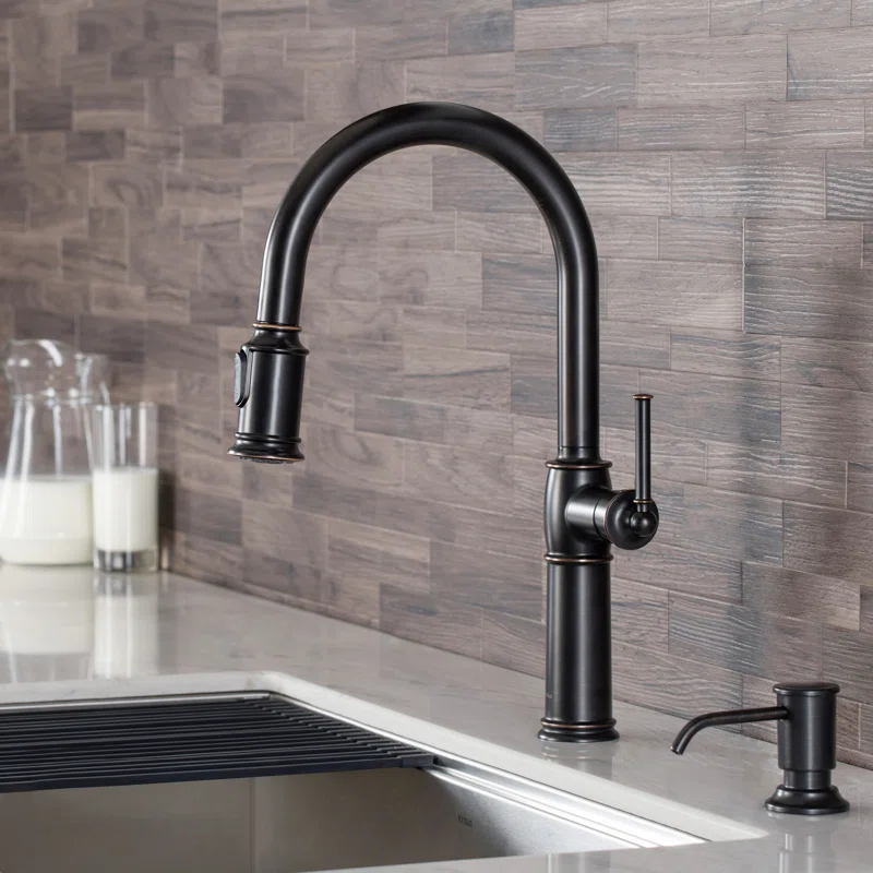 Sellette+Pull+Down+Single+Handle+Kitchen+Faucet-47436833