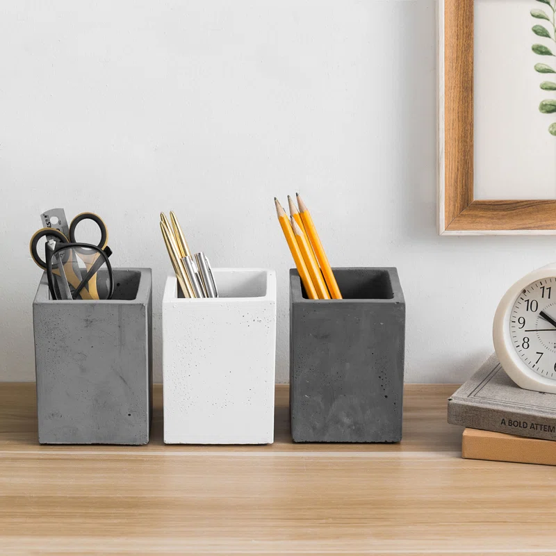 Cement Pen Holder (Set of 3)