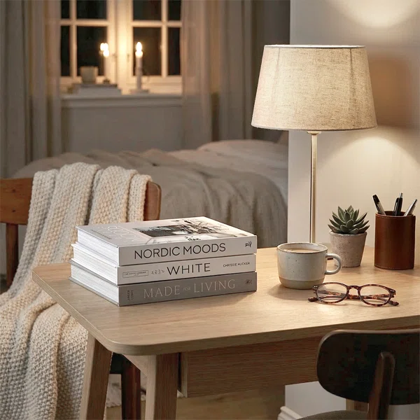 Neutral Home Faux Book Set (set Of 3) – Aesthetic Decorative Books For Coffee Table & Shelf Styling (Set of 3) - Image 3